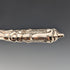 1833 British antique sterling silver dessert cutlery pair, total weight 74g, Thomas Sansom
